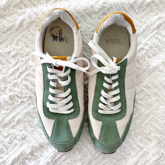 Madewell League Sneakers in Washed Nubuck and Suede - Picture 2 of 8